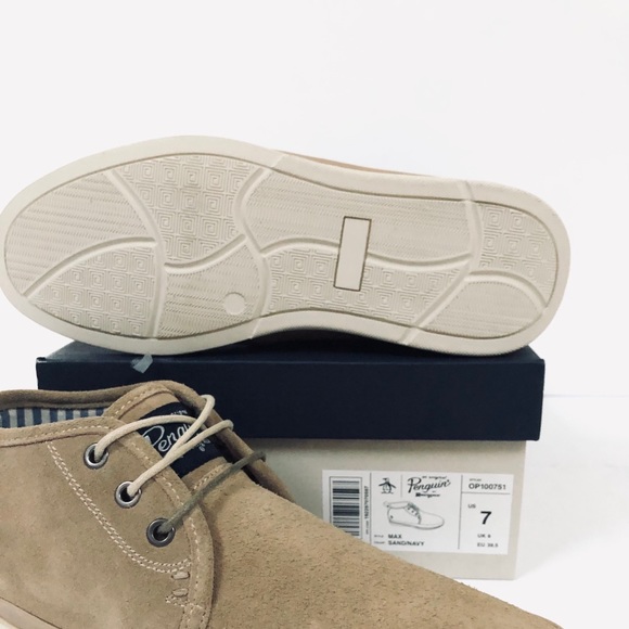 Original Penguin Natural Max Suede Chukka Boots - Picture 7 of 7